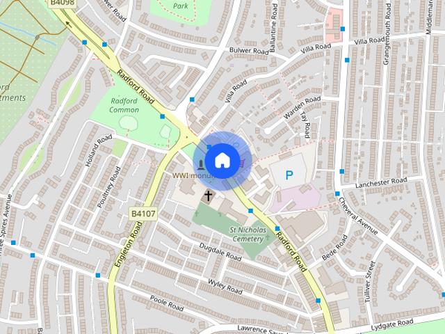 Apartment for rent in Radford, West Midlands