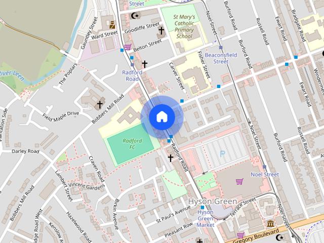 Apartment for rent in Hyson Green, Haddon