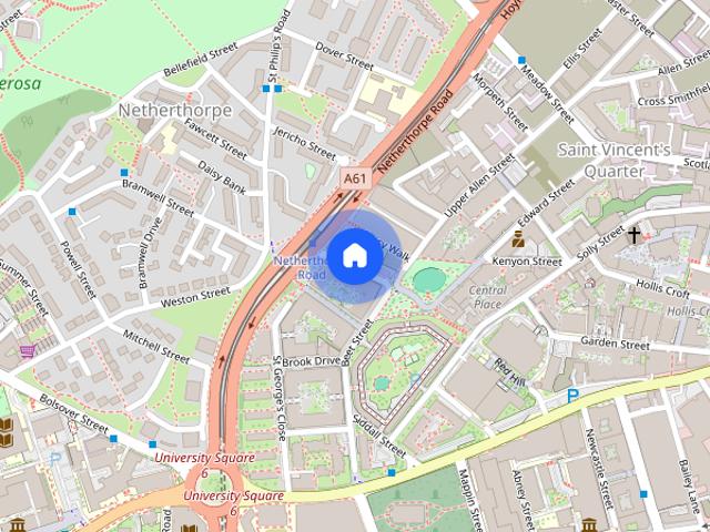 Apartment for rent in Saint George's, Netherthorpe