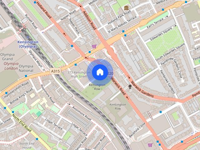 Apartment for rent in Kensington, Cat Hill