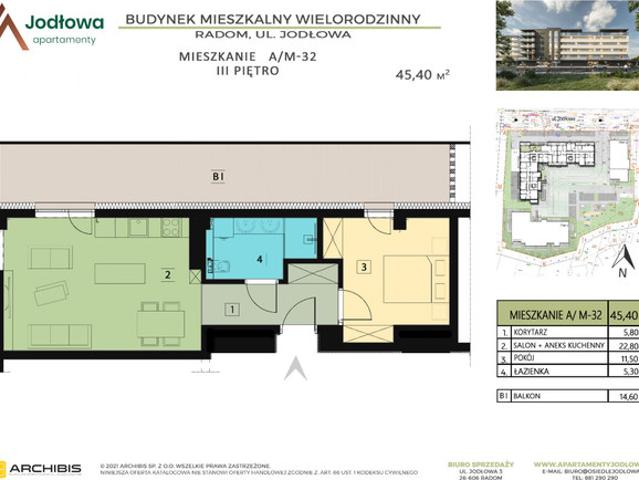 Mieszkanie na sprzedaż w Radom, Mazowieckie