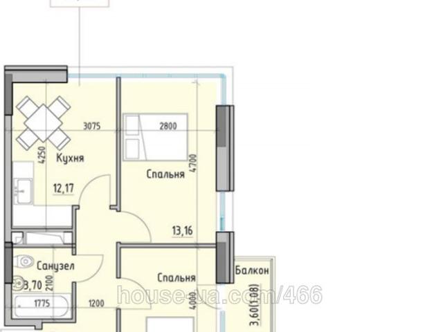 Квартира продажа в Великодолинском, Днепропетровской области
