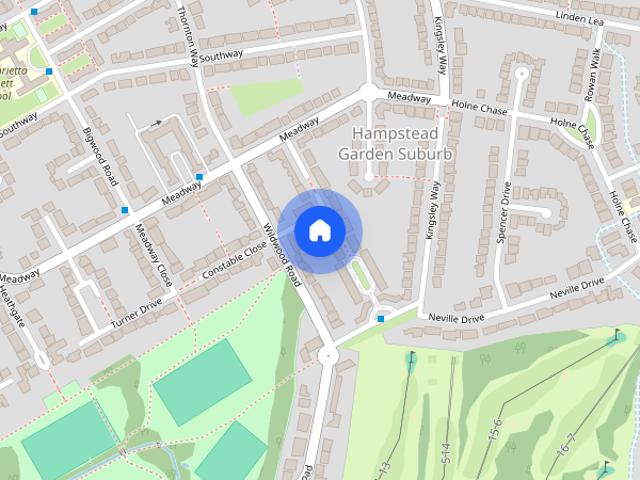 House for rent in Hampstead Garden Suburb