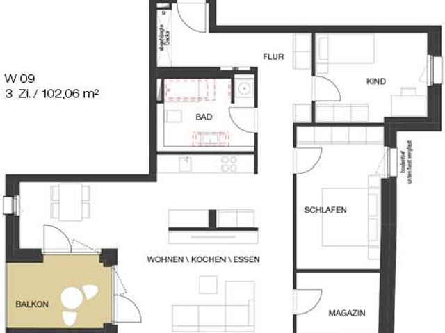Wohnung kaufen in Schmucken, Rosenheim