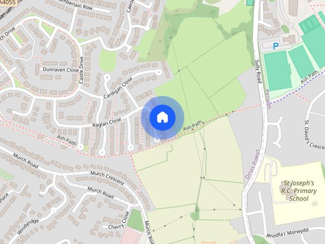 House for rent in Murch, Dinas Powys