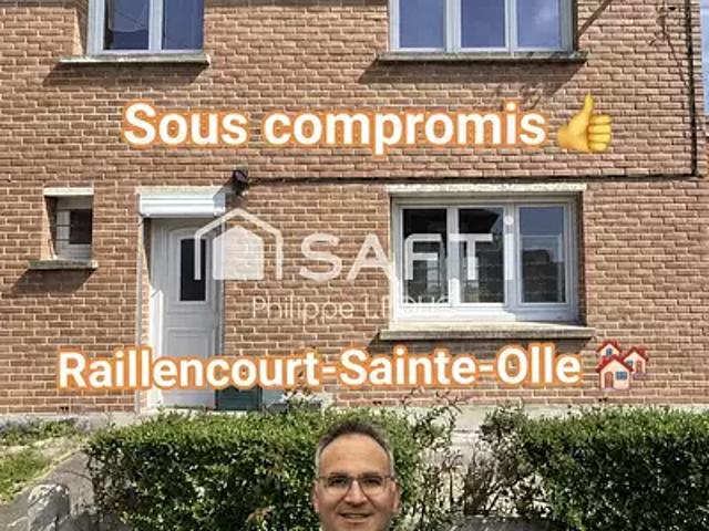 Maison vente à Cambrai, Raillencourt-sainte-olle