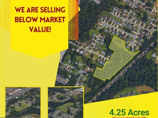 Land for sale in Laurel, Maryland