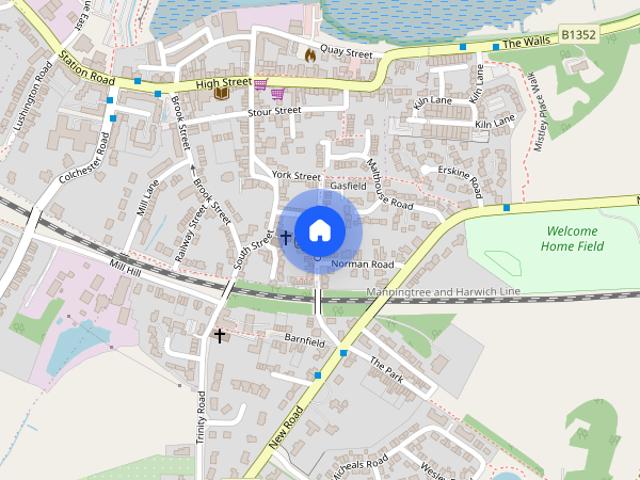 House for rent in Mistley, Dale Hill