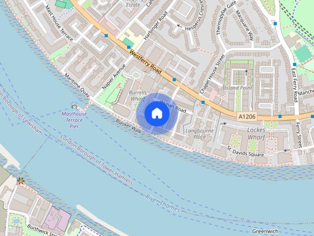 House for rent in Isle Of Dogs, Greater London
