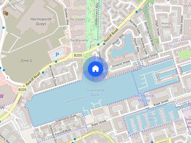 Apartment for rent in Rotherhithe, Greater London