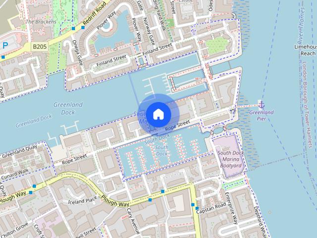 Apartment for rent in Rotherhithe, Greater London