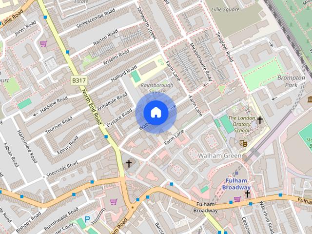 House for rent in Fulham, Walham Green