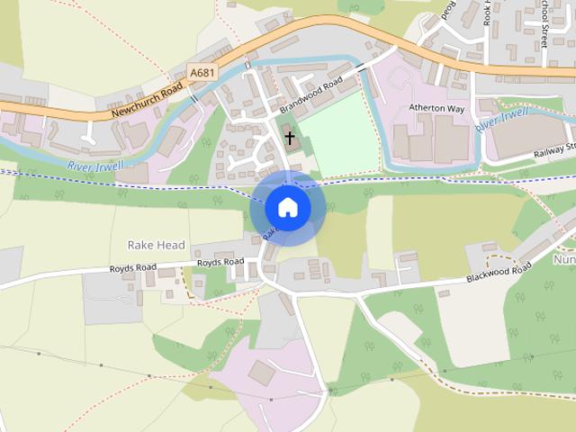 House for rent in Hugh Mill, Irwell Vale