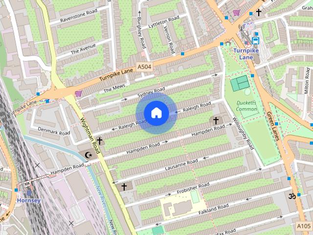 Apartment for rent in Harringay, Greater London
