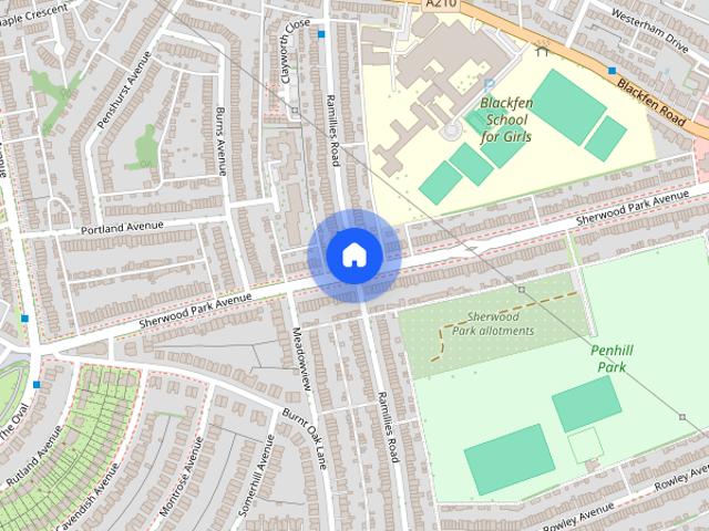 House for rent in Blackfen, Greater London