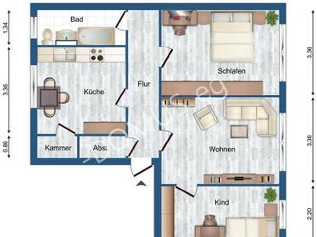 Apartment mieten in Boock, Mecklenburg-Vorpommern