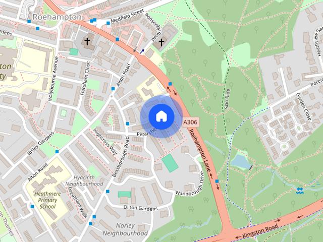House for rent in Roehampton, Greater London