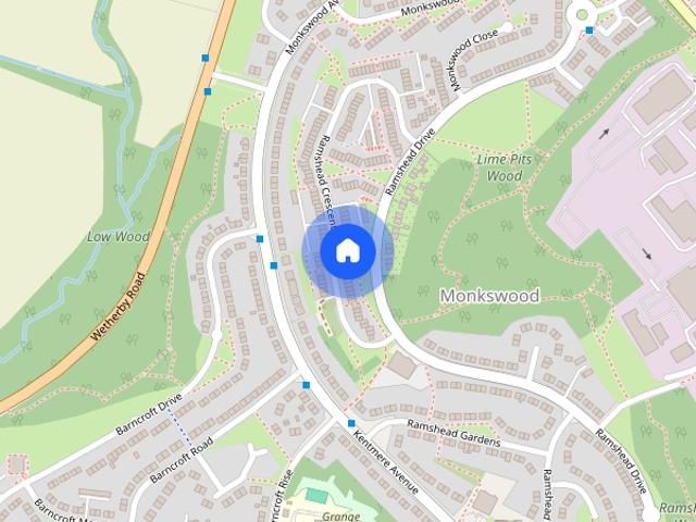 House for rent in Monkswood, Leeds