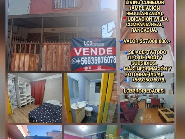 Casa en venta en Rancagua, Libertador General Bernardo O'higgins