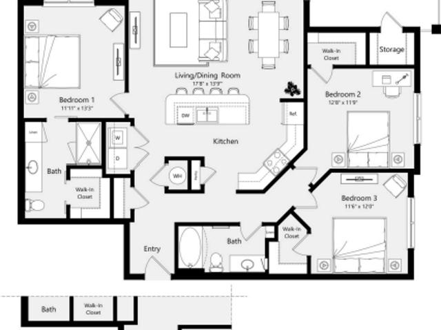 Apartment for rent in Bexar, Texas