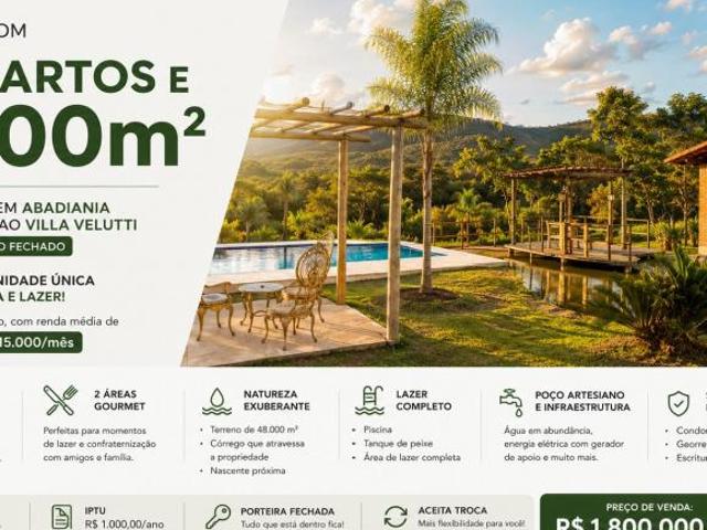 Sítio e chácara venda em Região Geográfica Imediata de Jataí-Mineiros, Aporé