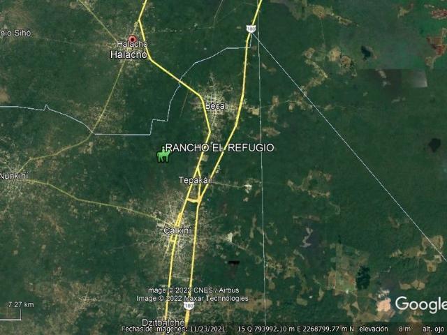 Rancho en venta en Calkiní, Campeche