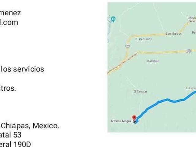 Rancho en venta en Ocozocoautla De Espinosa