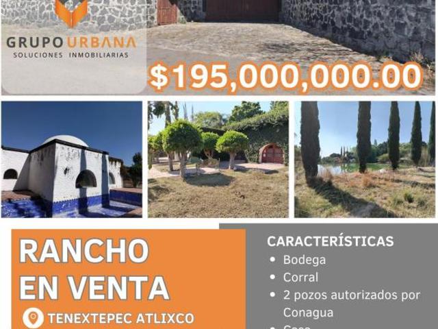 Rancho en venta en Atlixco, Puebla