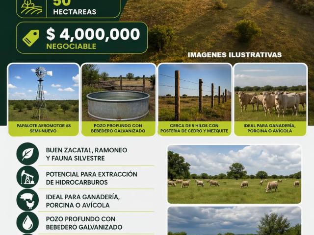 Terreno en venta en San Juan De Sabinas, Coahuila