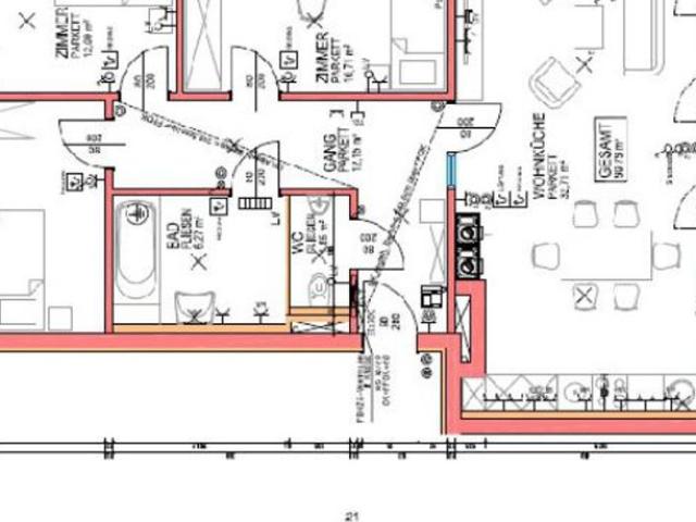 Etagenwohnung mieten in Randegg