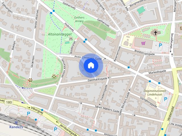 Lejlighed til leje i Randers, Århus