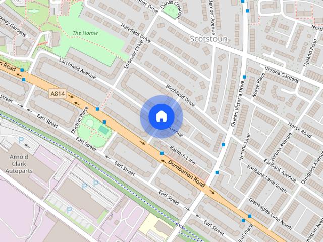 Apartment for rent in Scotstounhill, Scotstoun