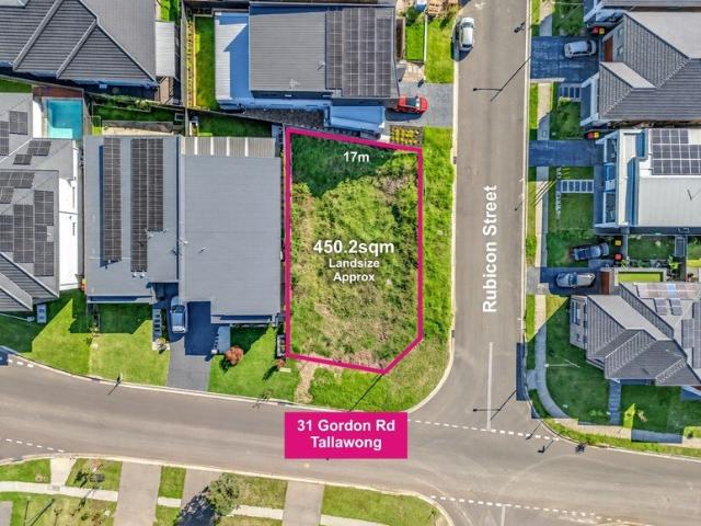 Land for sale in Tallawong, Sydney