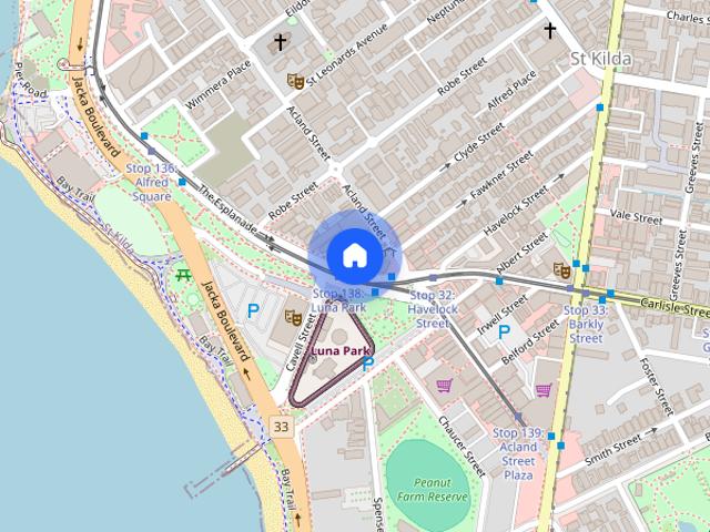 Apartment for rent in St Kilda, Melbourne
