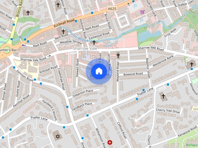 House for rent in Sharrow Vale, South Yorkshire