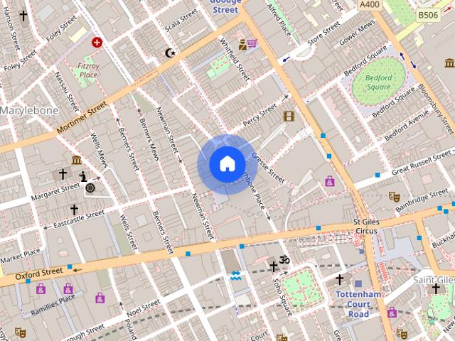 Apartment for rent in Fitzrovia, East Marylebone