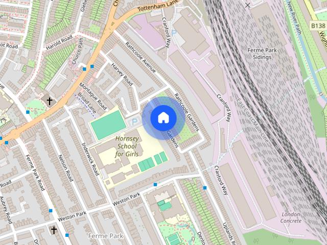 Apartment for rent in Hornsey, Greater London