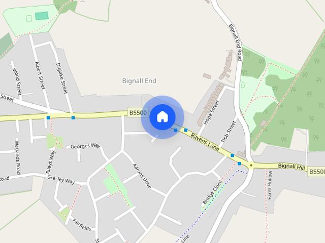 House for rent in Audley Rural, Butterton