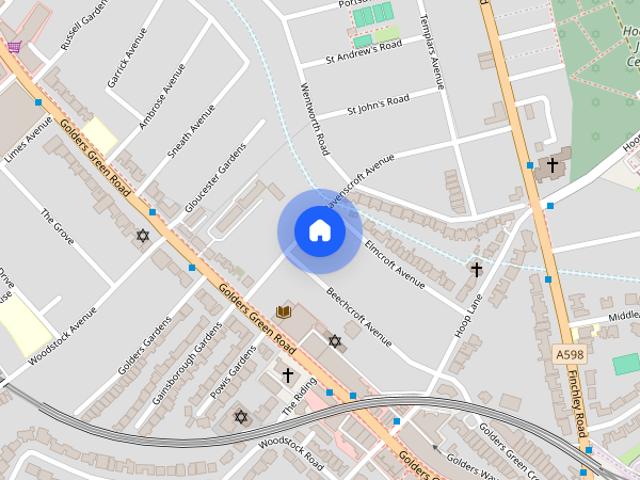 Apartment for rent in Temple Fortune, Greater London