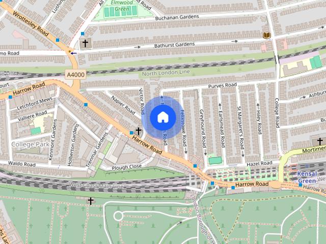 Apartment for rent in Harlesden, Greater London