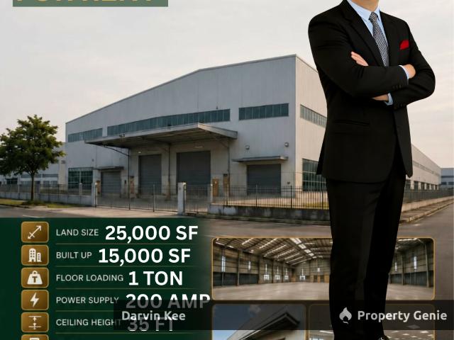 Warehouse for rent in Selayang, Selangor