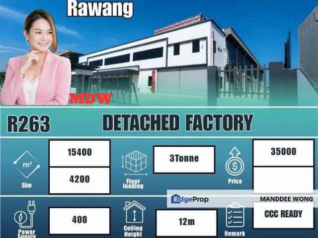 Warehouse for rent in Selayang, Selangor