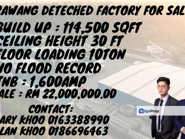 Warehouse for sale in Selayang, Selangor