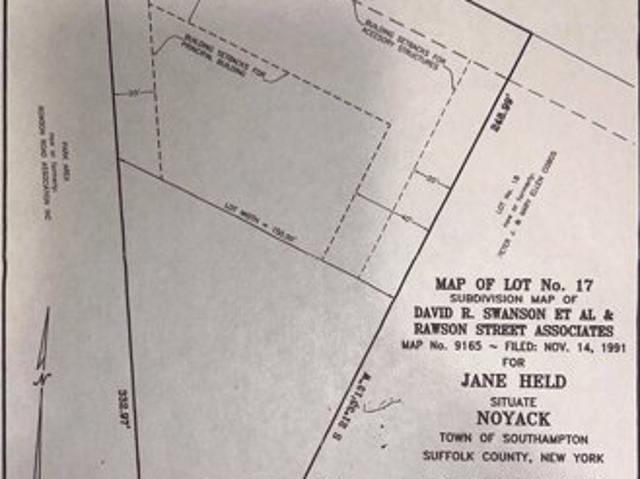 Land for sale in Sag Harbor