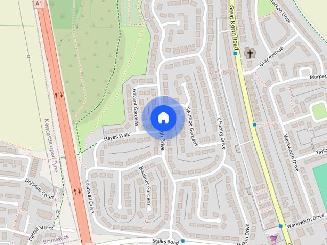 House for rent in Seaton Burn, North Tyneside