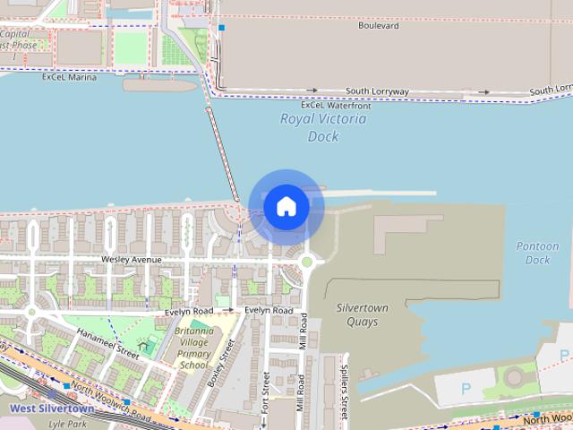 Apartment for rent in Silvertown, Greater London