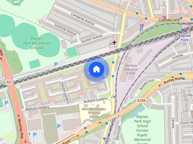 House for rent in London Borough of Merton, Raynes Park