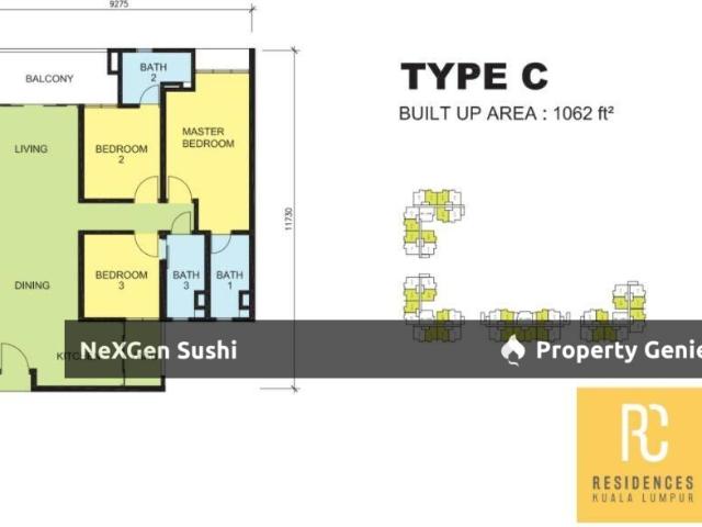 Serviced Residence for rent in Country Heights Damansara, Kuala Lumpur