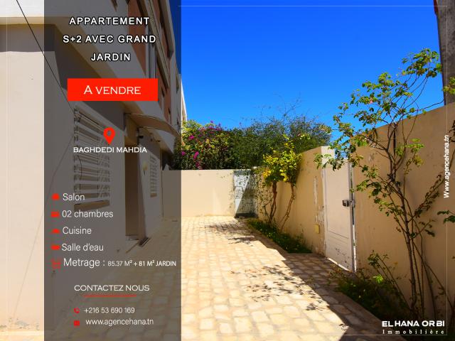Appartement vente à Mahdia, Beja Nord
