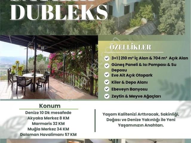 Ula, Muğla içerisinde satılık Villa